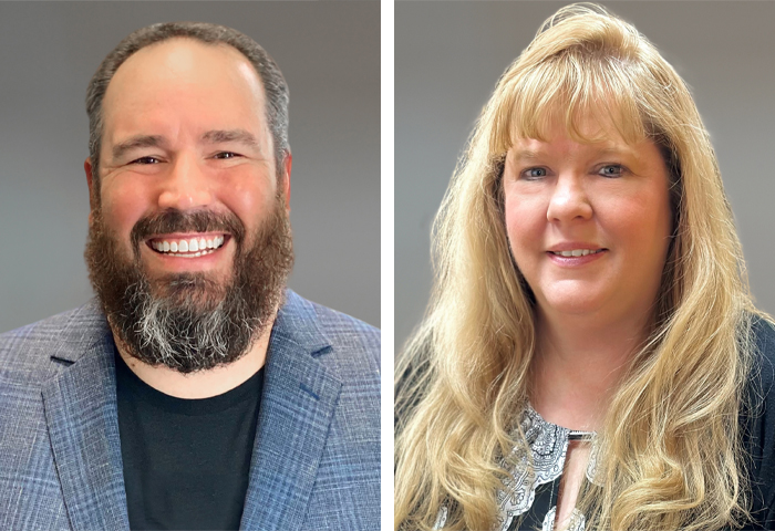 Collage of Todd & Heather's Headshots